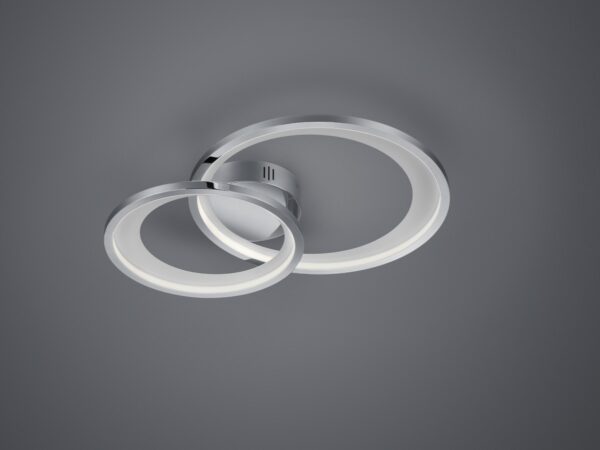 Trio 673810206 Granada LED stropní svítidlo | Teplá bílá | Chrom | Kov | 29W