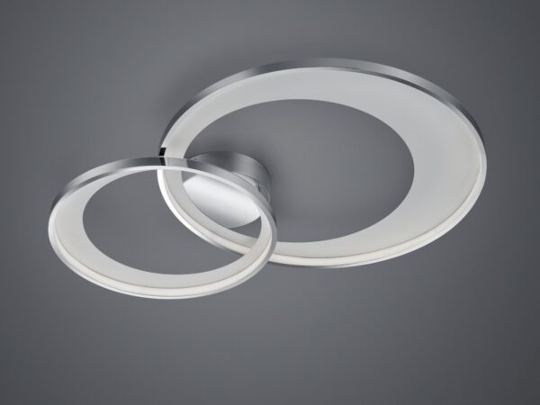 Trio 673890206 Granada LED stropní svítidlo | Teplá bílá | Chrom | Kov | 36W