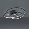 Trio 673916032 Gale LED Přisazené stropní svítidlo | Teplá bílá | 38=3850lmW | Černá