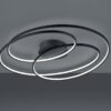 Trio 673918032 Gale LED Přisazené stropní svítidlo | Teplá bílá | 50=5250lmW | Černá