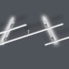 Trio 674610507 Indira LED lustr | Teplá bílá | 3x6W | Kov | Nikl