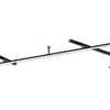 Trio 674610532 Indira LED Přisazené stropní svítidlo | Teplá bílá | 25W | Černá