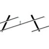 Trio 674610532 Indira LED Přisazené stropní svítidlo | Teplá bílá | 25W | Černá