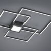 Trio 676210442 Hydra LED stropní svítidlo | Teplá bílá | 38=4000lmW | Černá