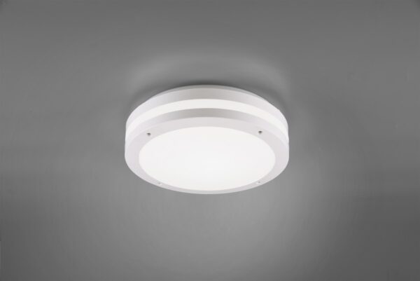 Trio 676960131 Piave LED Nástěnné venkovní světlo | Teplá bílá | 12W | Bílá