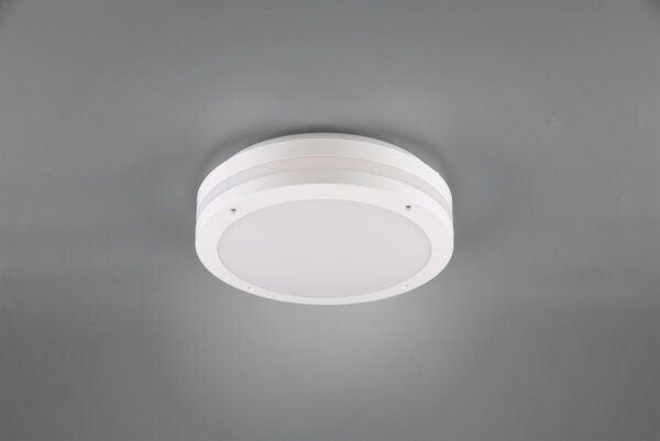 Trio 676960131 Piave LED Nástěnné venkovní světlo | Teplá bílá | 12W | Bílá