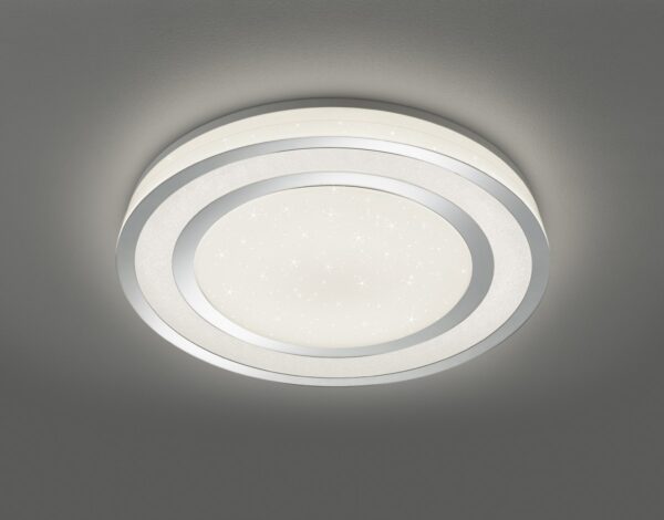 Trio 679210106 LED Přisazené stropní svítidlo | Variabilní | 45=4000lmW | Chrom | Kov
