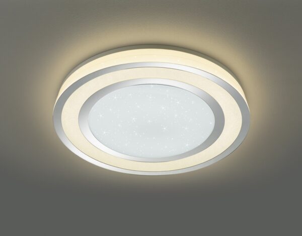 Trio 679210106 LED Přisazené stropní svítidlo | Variabilní | 45=4000lmW | Chrom | Kov