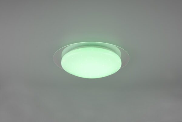 Trio 680213500 Frodeno LED stropní svítidlo | Přírodní bílá | RGB | Bílá | 12W