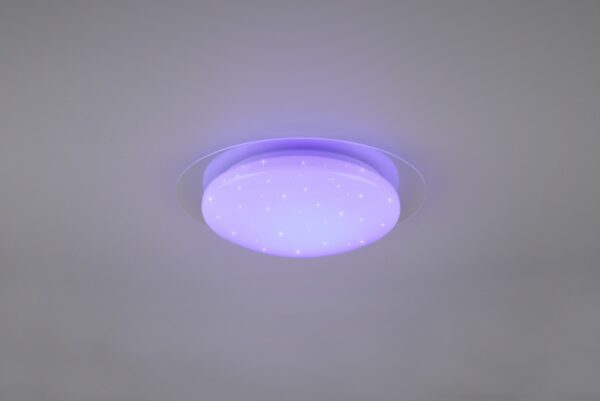 Trio 680213500 Frodeno LED stropní svítidlo | Přírodní bílá | RGB | Bílá | 12W