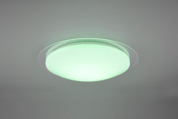 Trio 680214800 Frodeno LED stropní svítidlo | Přírodní bílá | RGB | Bílá | 18,5W