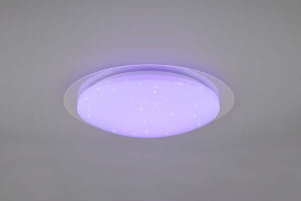 Trio 680214800 Frodeno LED stropní svítidlo | Přírodní bílá | RGB | Bílá | 18,5W