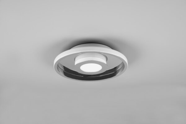 Trio 680810306 Ascari LED stropní svítidlo | Teplá bílá | Chrom | Kov | 28W