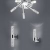 Trio 682410506 Bolsa LED stropní svítidlo | Teplá bílá | 5x3W | Chrom | Kov
