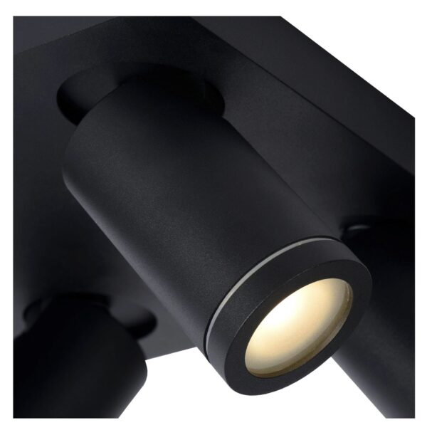 Lucide 09930/20/30 LED bodové svítidlo | Teplá bílá | 4x5W | Černá
