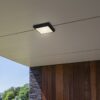 Lutec 5102101118 Helena LED Nástěnné venkovní světlo | Přírodní bílá | Šedá | 21,5W | 4000 K