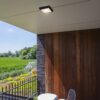 Lutec 5102101118 Helena LED Nástěnné venkovní světlo | Přírodní bílá | Šedá | 21,5W | 4000 K