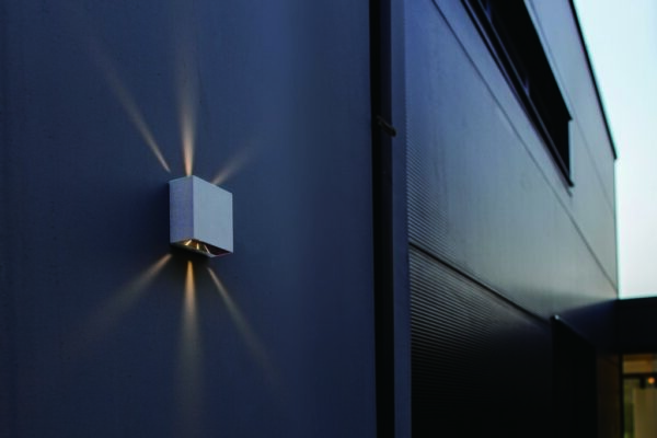 Lutec 5104003032 Gemini LED Nástěnné venkovní světlo | Teplá bílá | Bílá | 10W | 3000 K