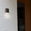 Lutec 5104004001 Gemini LED Nástěnné venkovní světlo | Přírodní bílá | Kov | 9,5W |  4000 K