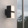 Lutec 5193801012 Cuba LED Nástěnné venkovní světlo | Teplá bílá | Černá | 24,4W | 3000 K