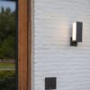 Lutec 5193810118 Cuba LED Nástěnné venkovní světlo | Variabilní | 14W | Šedá | 2700 - 6500 K