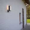 Lutec 5193811118 Cuba LED Nástěnné venkovní světlo | Variabilni | Šedá | 14W | 3000 K