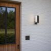 Lutec 5193811118 Cuba LED Nástěnné venkovní světlo | Variabilni | Šedá | 14W | 3000 K