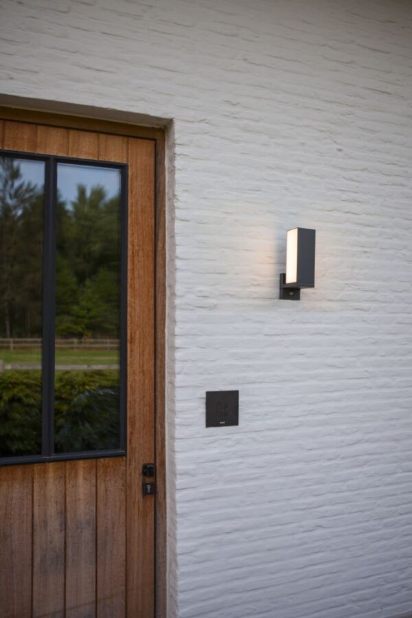 Lutec 5193811118 Cuba LED Nástěnné venkovní světlo | Variabilni | Šedá | 14W | 3000 K