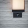 Lutec 5193811118 Cuba LED Nástěnné venkovní světlo | Variabilni | Šedá | 14W | 3000 K