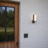 Lutec 5193811118 Cuba LED Nástěnné venkovní světlo | Variabilni | Šedá | 14W | 3000 K