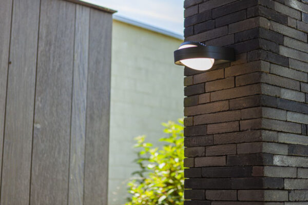Lutec 5196301118 Fele LED Nástěnné venkovní světlo | Teplá bílá | Šedá | 13,5W | 3000 K