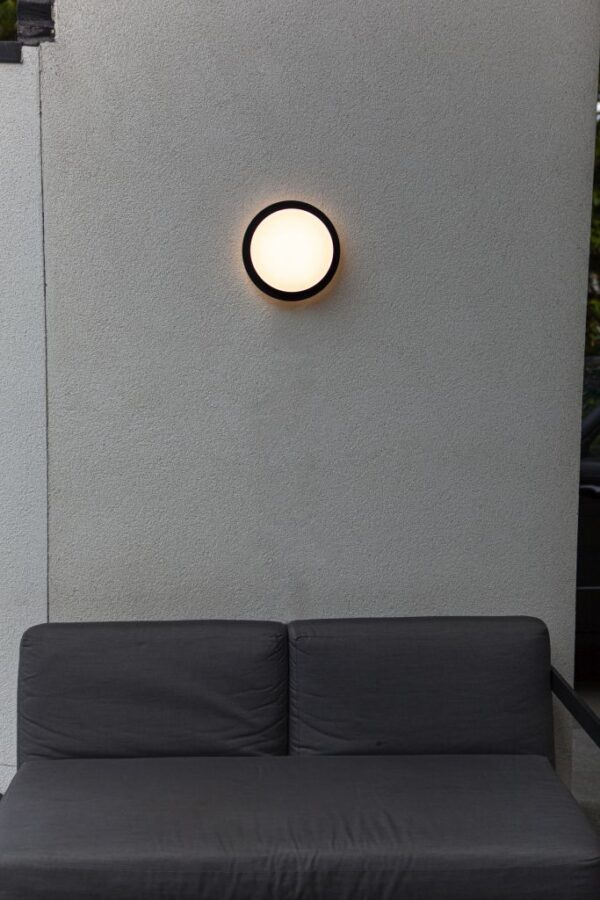 Lutec 5205801012 Goleta LED Nástěnné venkovní světlo | variabilní bílá | Černá | 24,3W