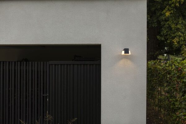 Lutec 5206001118 Moon LED Nástěnné venkovní světlo | Teplá a přírodní bílá | Šedá | 11,1W | 3000 - 4000 K