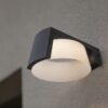 Lutec 5206001118 Moon LED Nástěnné venkovní světlo | Teplá a přírodní bílá | Šedá | 11,1W | 3000 - 4000 K
