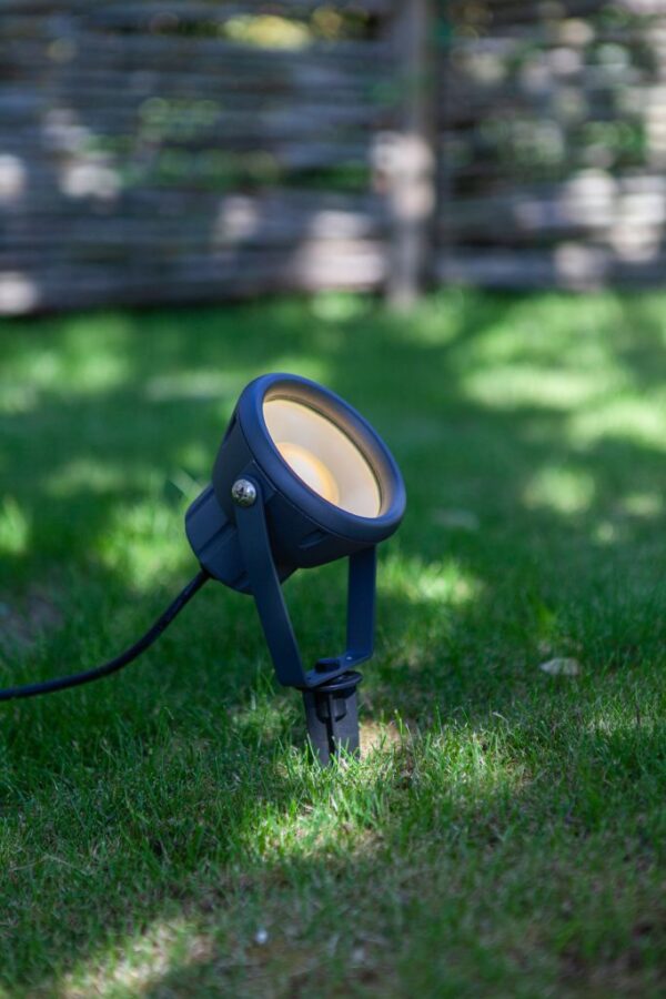 Lutec 6602903424 Mini Leto LED Zahradní sloupkové světlo | RGB | Variabilní + RGB | 8W | Šedá