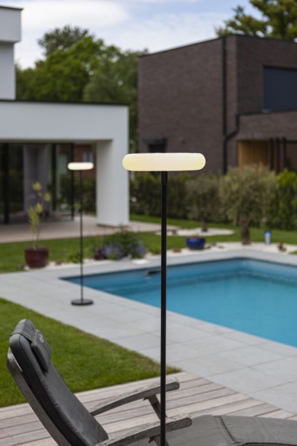 Lutec 6910901012 Pops LED stojací lampa | Teplá bílá | Černá | 5,1W