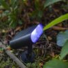 Lutec 6938405330 Ginbo LED Zahradní sloupkové světlo | RGB | Variabilní | Černá | 7W