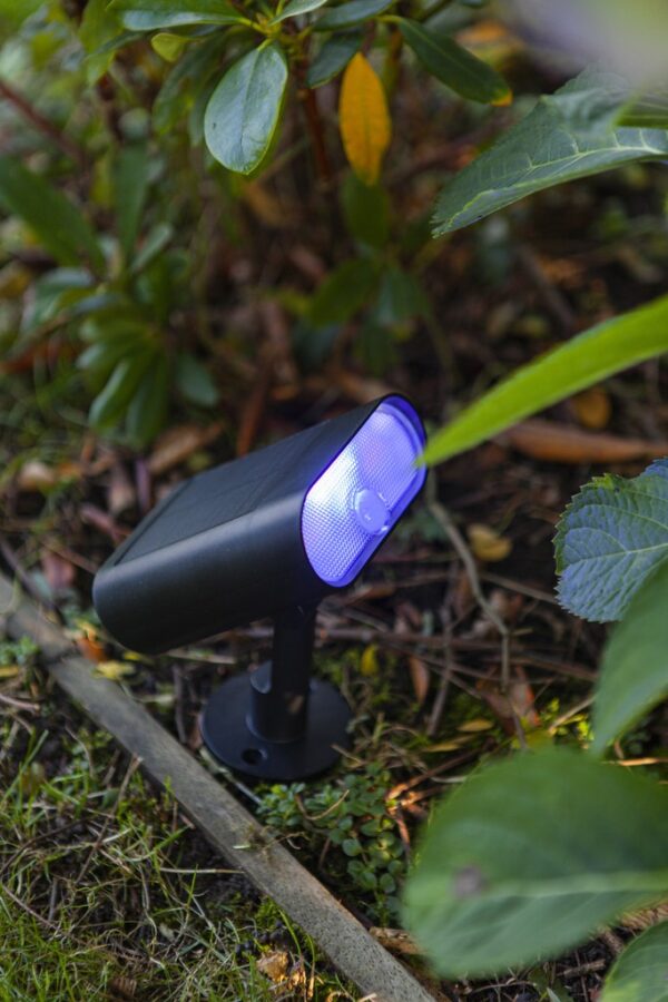 Lutec 6938405330 Ginbo LED Zahradní sloupkové světlo | RGB | Variabilní | Černá | 7W