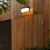 Lutec 6941502330 Fran LED Nástěnné venkovní světlo | Variabilní | Černá | 9,7W
