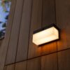 Lutec 6941502330 Fran LED Nástěnné venkovní světlo | Variabilní | Černá | 9,7W