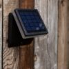 Lutec 6943101012 Moze LED Nástěnné venkovní světlo | Teplá bílá | Černá | 8W