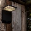 Lutec 6943101012 Moze LED Nástěnné venkovní světlo | Teplá bílá | Černá | 8W
