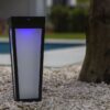 Lutec 6996601012 Dias LED Zahradní sloupkové světlo | RGB | Variabilní | Černá | 8,4W