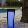 Lutec 6996601012 Dias LED Zahradní sloupkové světlo | RGB | Variabilní | Černá | 8,4W