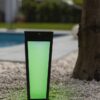 Lutec 6996601012 Dias LED Zahradní sloupkové světlo | RGB | Variabilní | Černá | 8,4W