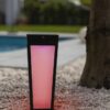 Lutec 6996601012 Dias LED Zahradní sloupkové světlo | RGB | Variabilní | Černá | 8,4W