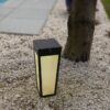 Lutec 6996601012 Dias LED Zahradní sloupkové světlo | RGB | Variabilní | Černá | 8,4W