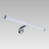 LUXERA 92070212 Jizo Dualfix LED nástěnní svítidlo | Přírodní bílá | 6W | Bílá | Chrom | Kov