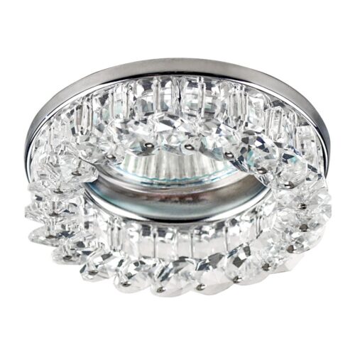 EMITHOR 94071033 Crystal Downlight Zápustné osvětlení | GU10 | Chrom | Kov