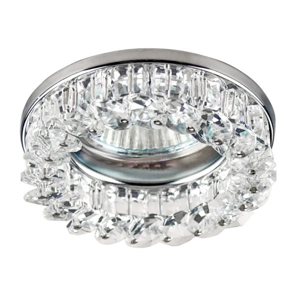EMITHOR 94071033 Crystal Downlight Zápustné osvětlení | GU10 | Chrom | Kov